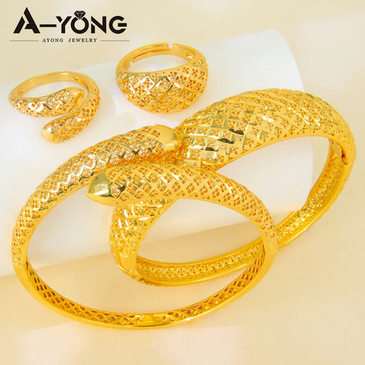 Conjunto de joias 21k