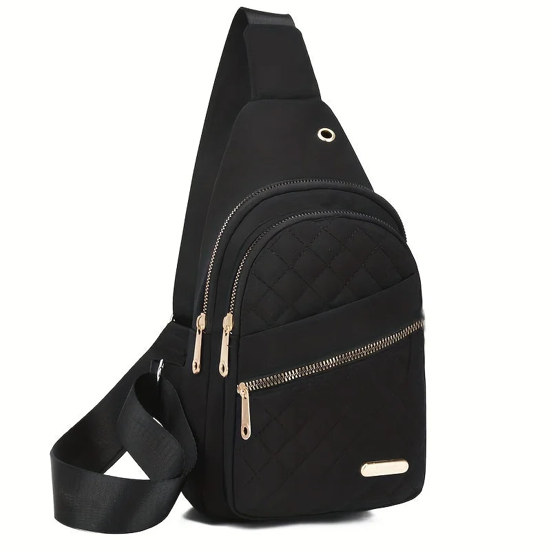 Bolsa tiracolo acolchoada