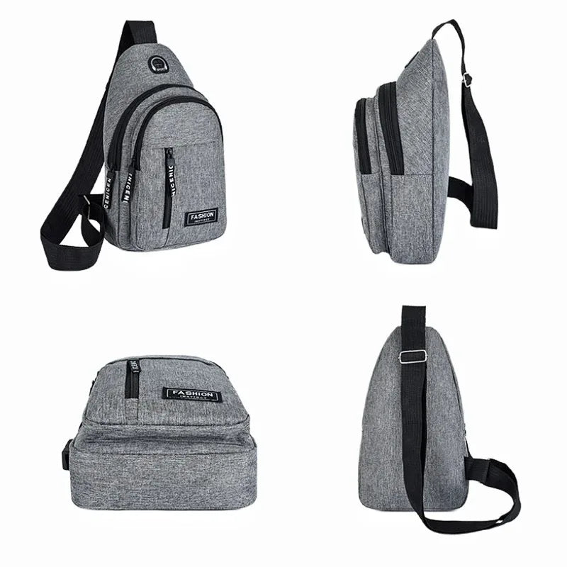 Mochila de peito casual