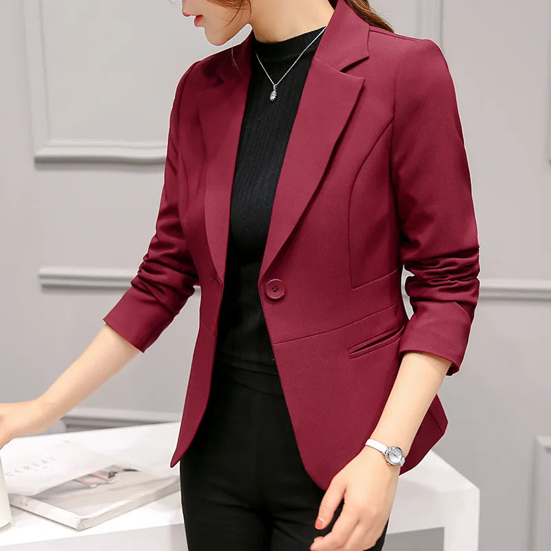 Blazer feminino fino