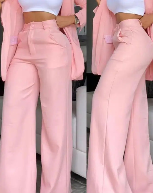 Fato elegante, casaco com gola entalhada