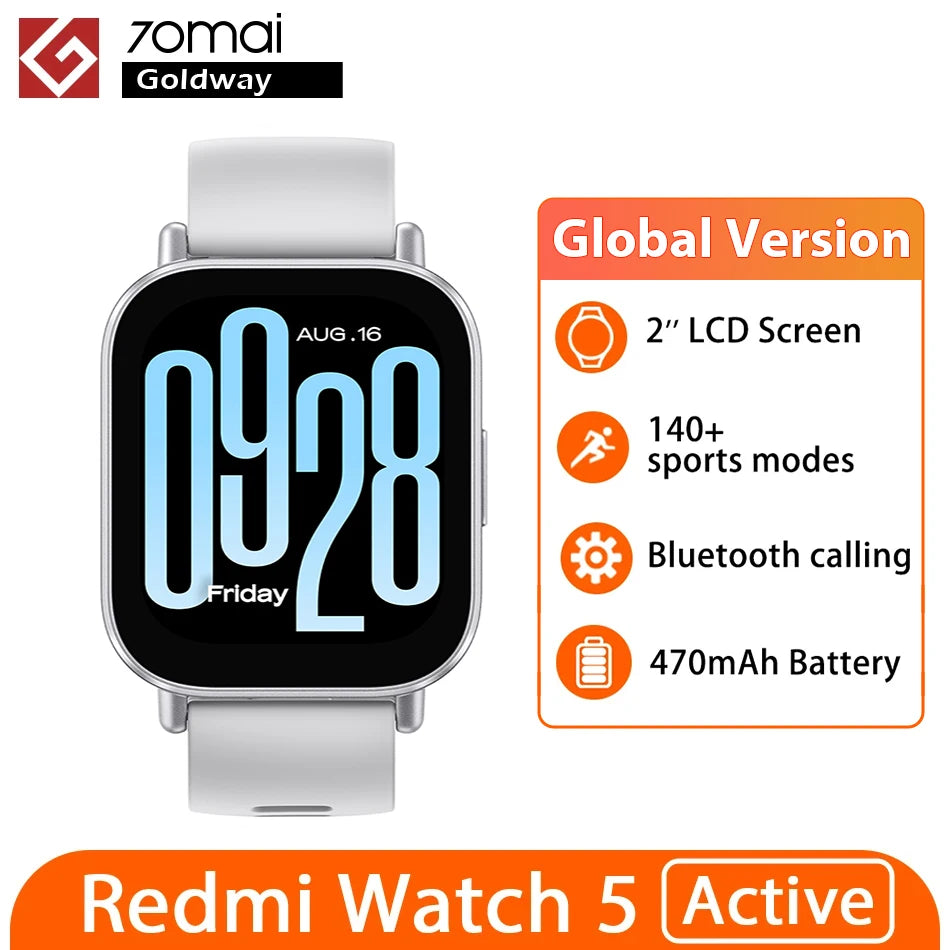 Relógios Redmi 5 ativo