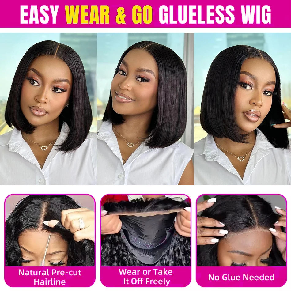 Perucas de cabelo humano de renda frontal