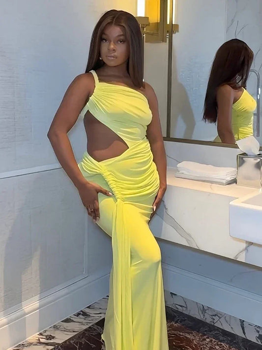 Vestido Leosoxs plissado