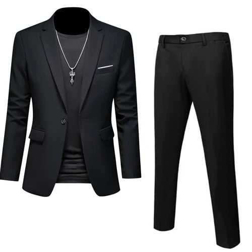 Ternos Monocromáticos Slim Fit