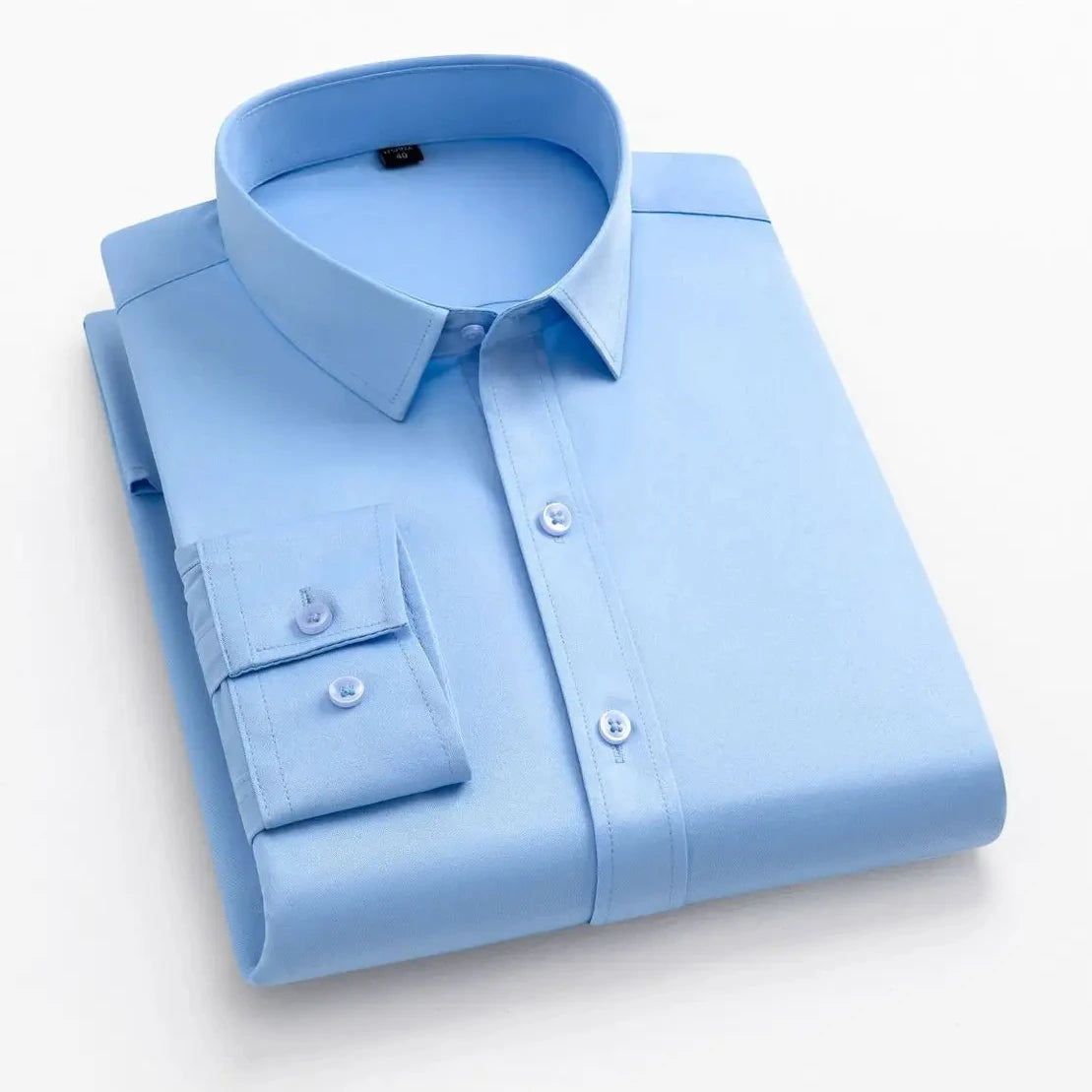 Camisa elástica de manga comprida