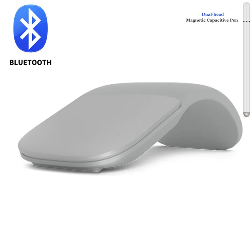 Mouse Bluetooth dobrável ultra fino