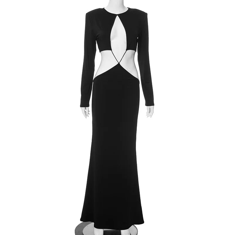 Vestido de corte maxi bandagem