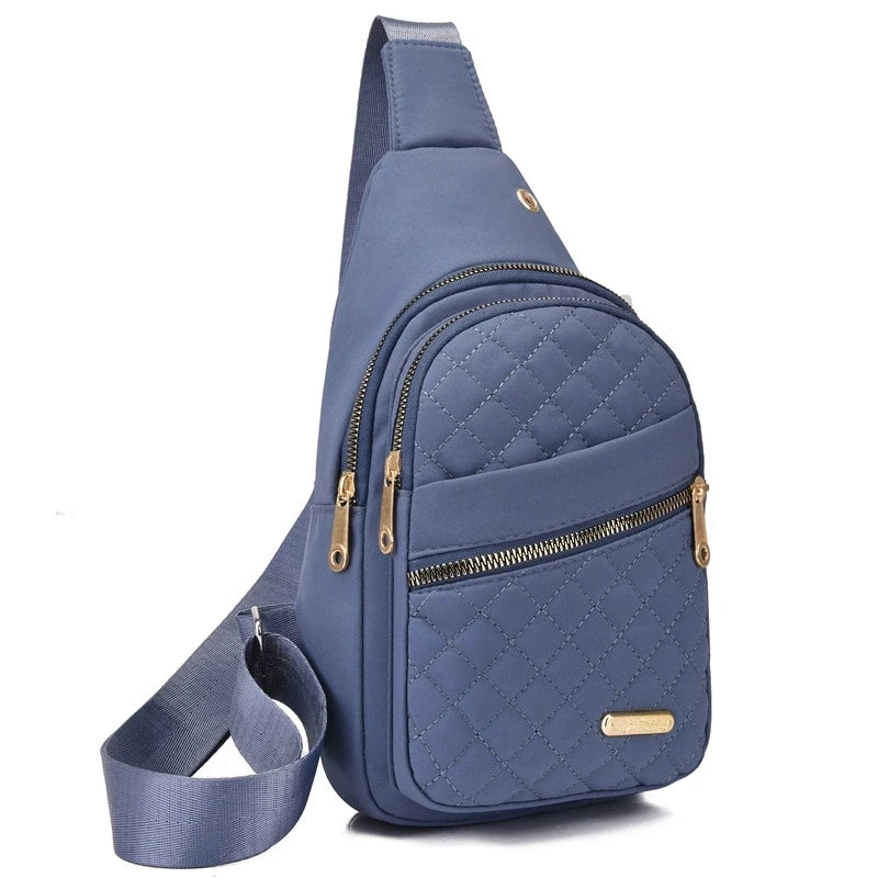 Bolsa tiracolo acolchoada