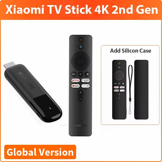 Xiaomi TV Stick 4K 2ª Geração – Versão Global com Google TV