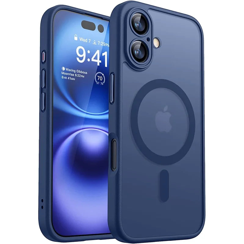 Capa magnética de luxo para iphone