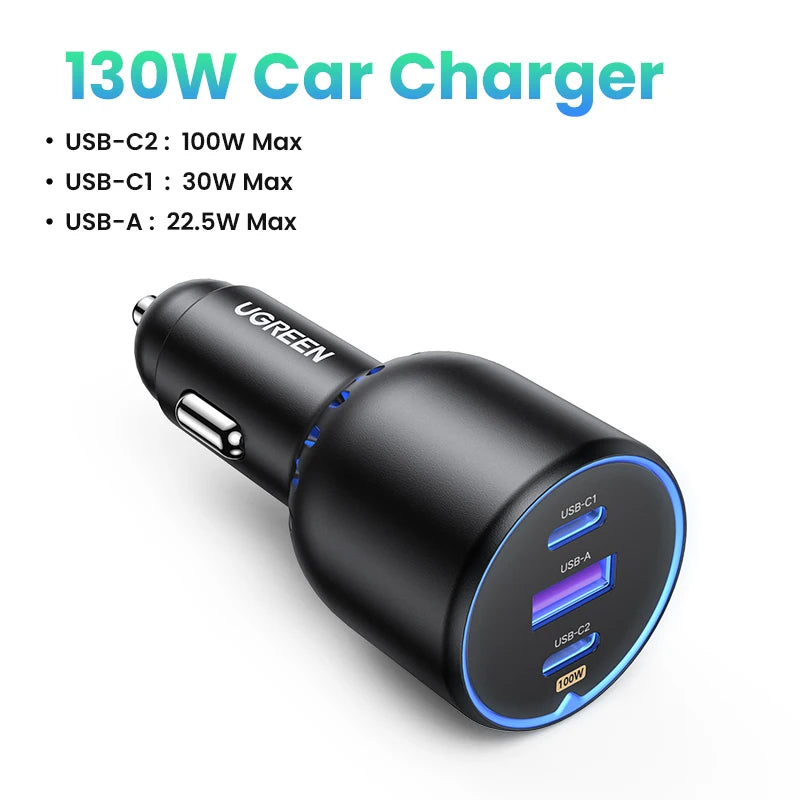 Carregador de carro UGREEN-USB C
