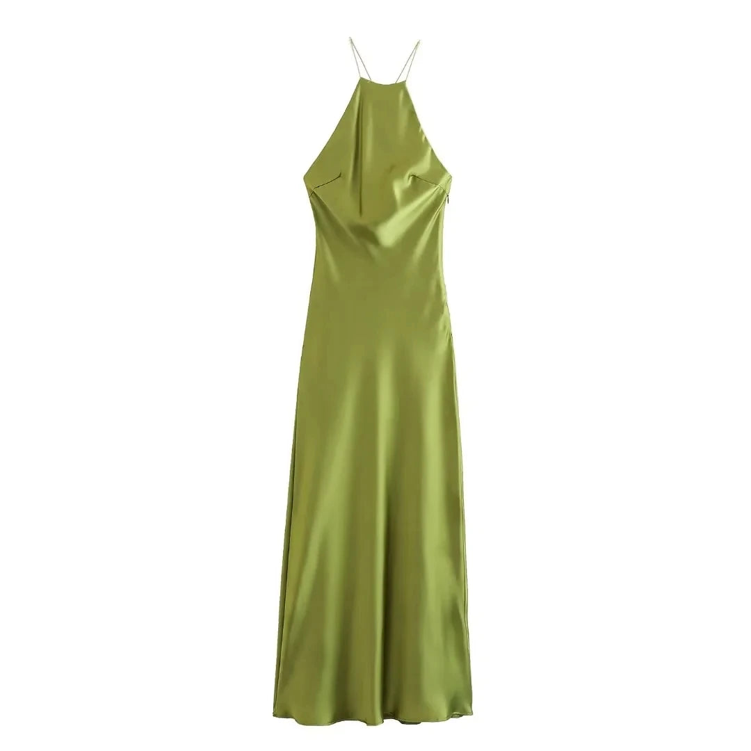Vestido Sexy de Cetim