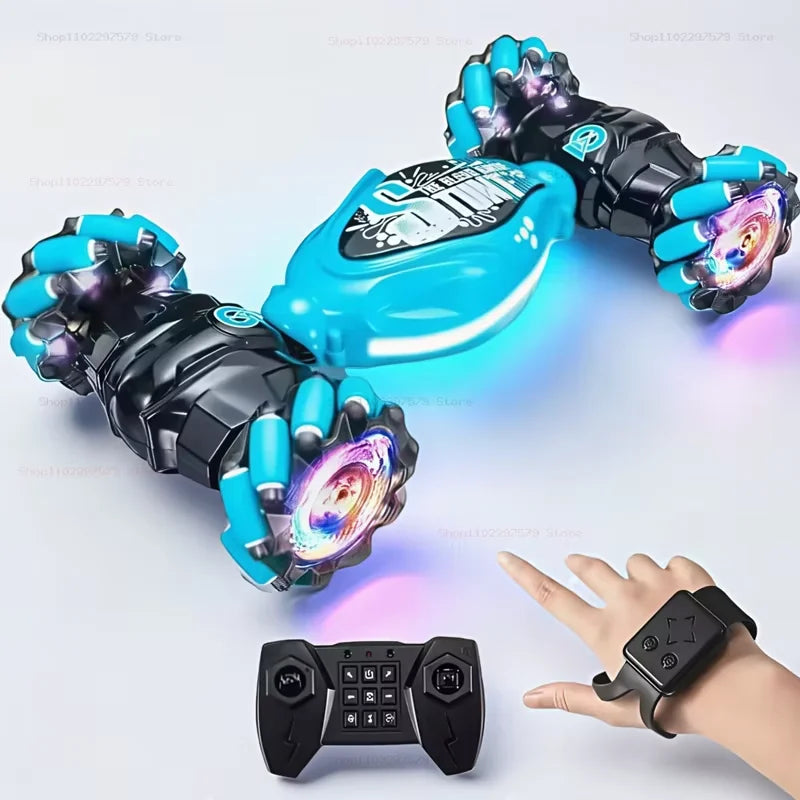 Carro de deriva 4WD RC com luzes LED de música 2.4G