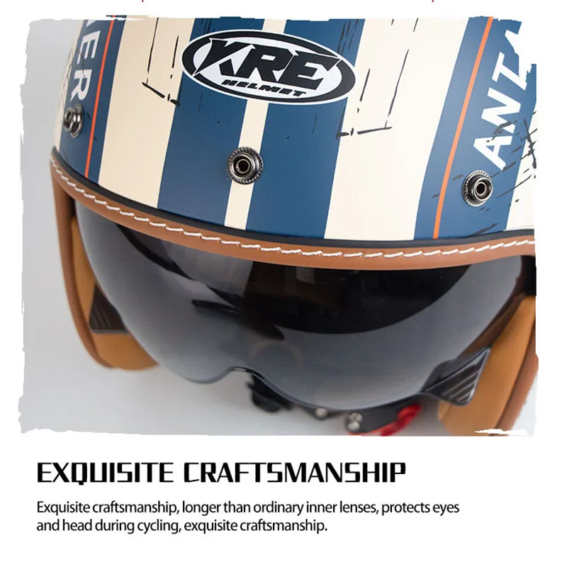 Capacetes de motocicleta Open Face