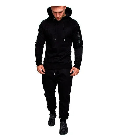 Conjunto esportivo militar tático com capuz