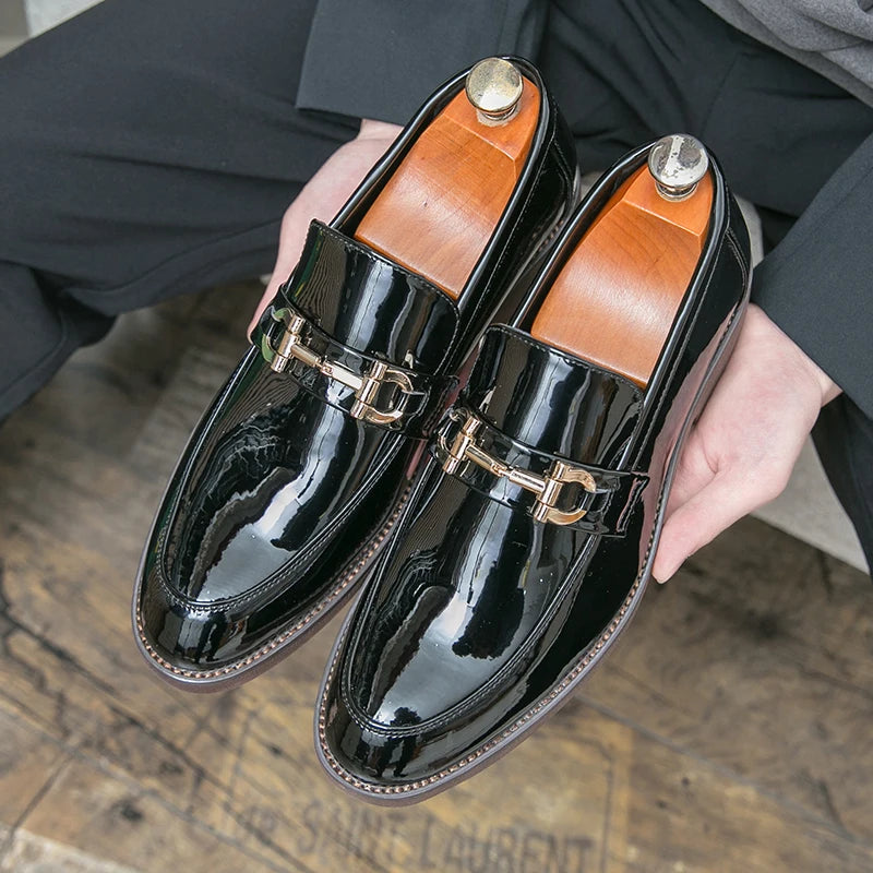 Sapato designer mocassim