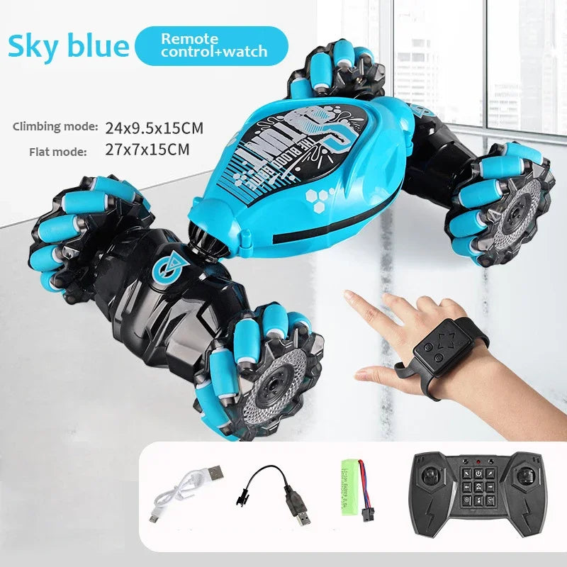 Carro de deriva 4WD RC com luzes LED de música 2.4G