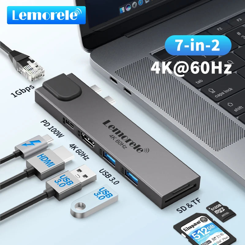 HUB Lemorele USB-C