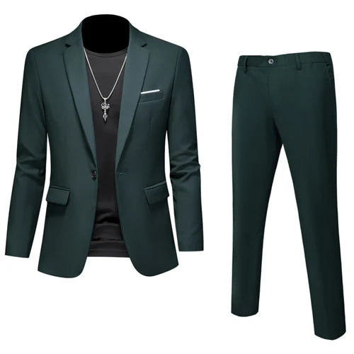 Ternos Monocromáticos Slim Fit