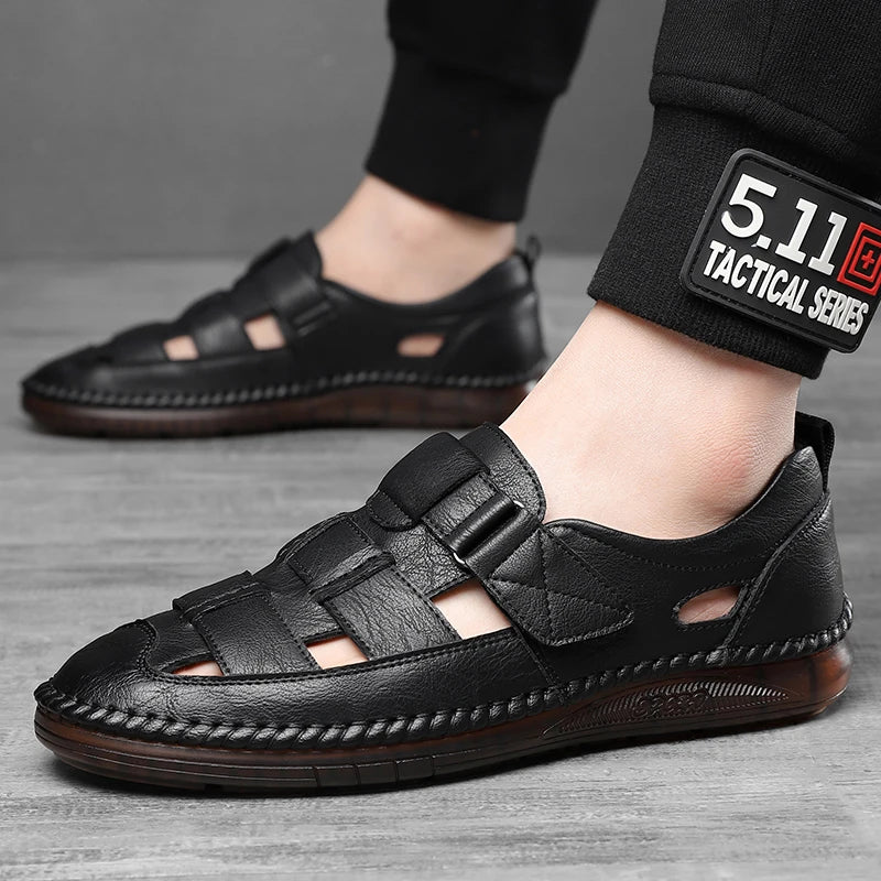 Sandália artesanal casual