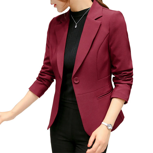 Blazer feminino fino