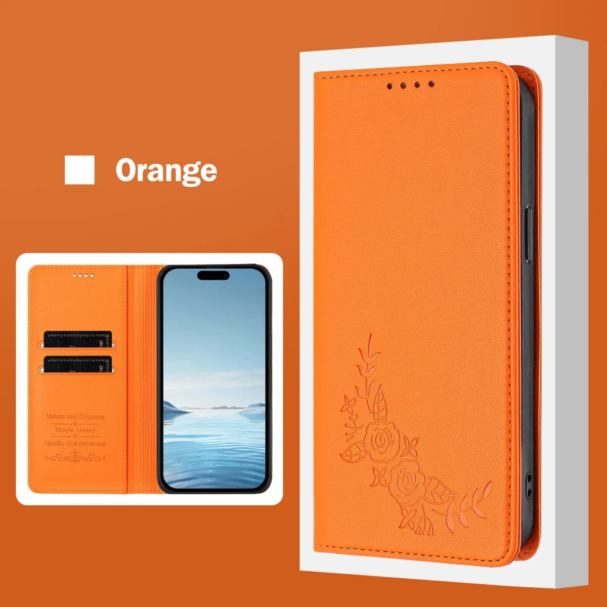 Capa Carteira Magnética de Couro para Xiaomi – Porta-Cartões e Proteção