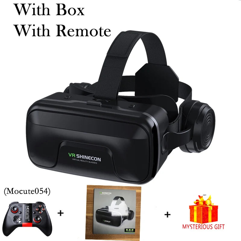 Óculos de realidade virtual casque para smartphone