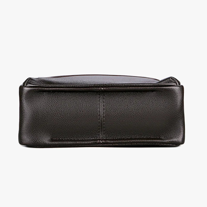 Bolsa de Ombro Masculina Vertical — Estilo Casual e Negócios