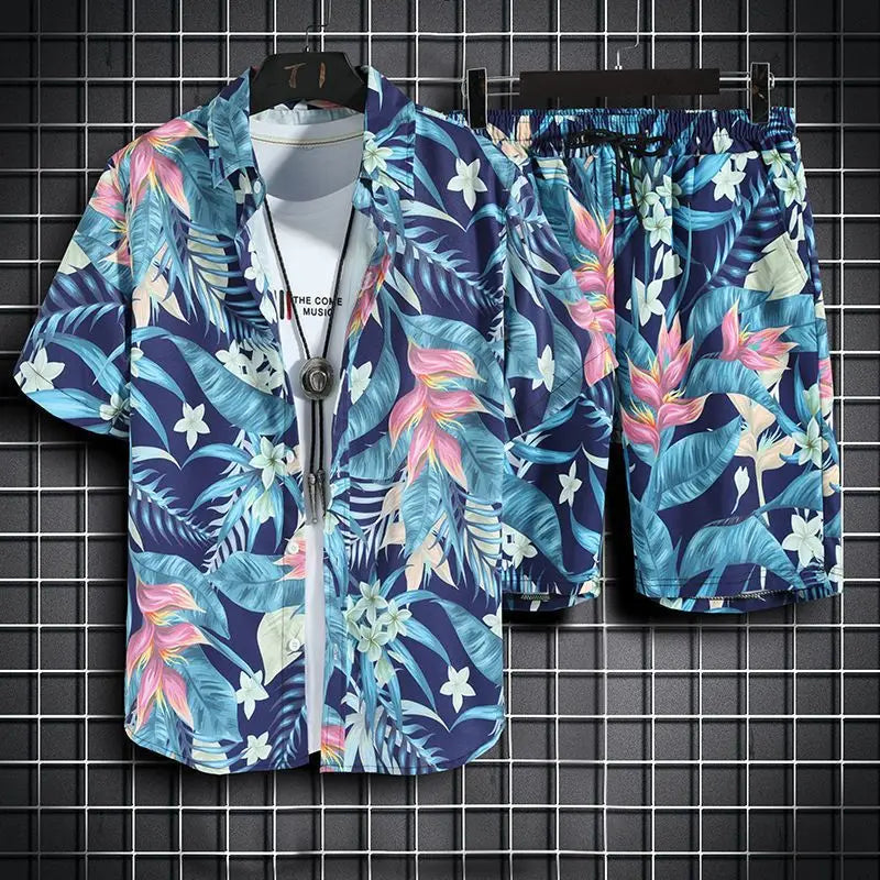 Fato de praia Havaiana e Shorts