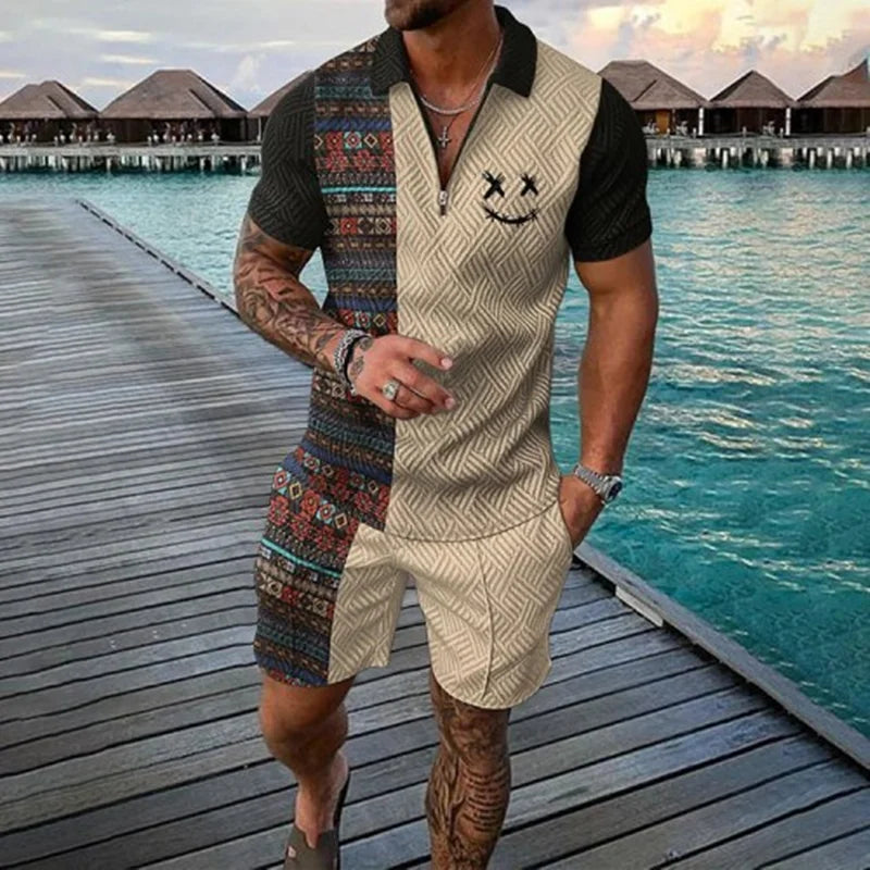 Fato verão estampa 3D