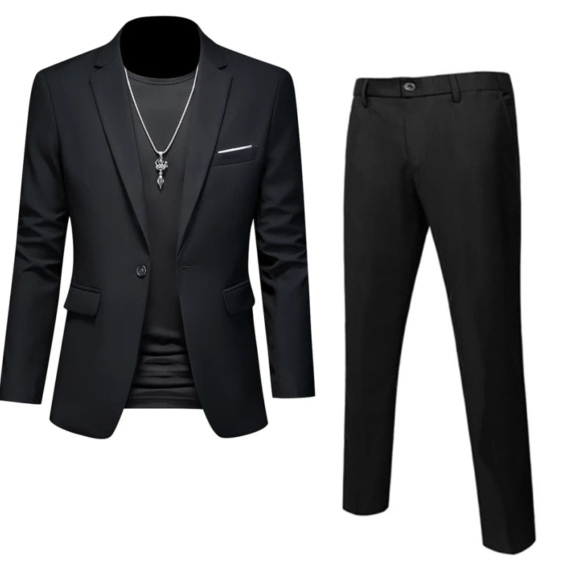 Ternos Monocromáticos Slim Fit
