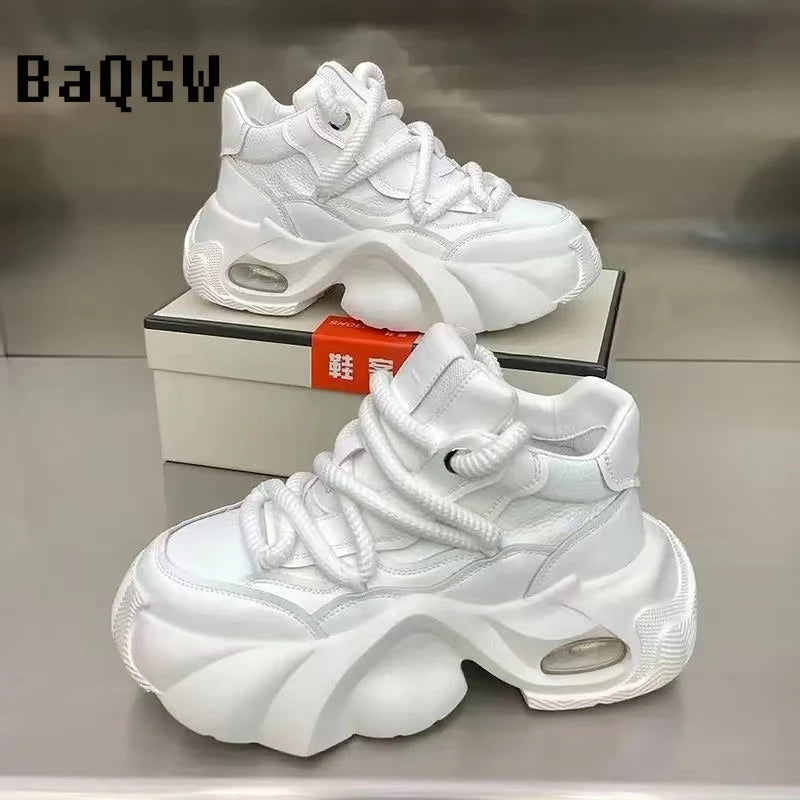 Sapatilhas de plataforma grossa