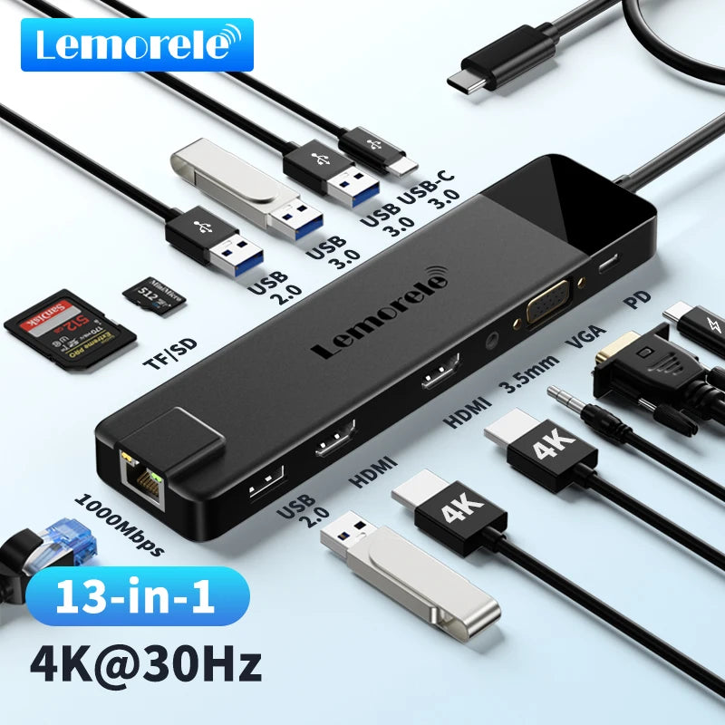 HUB Lemorele 4k USB-C