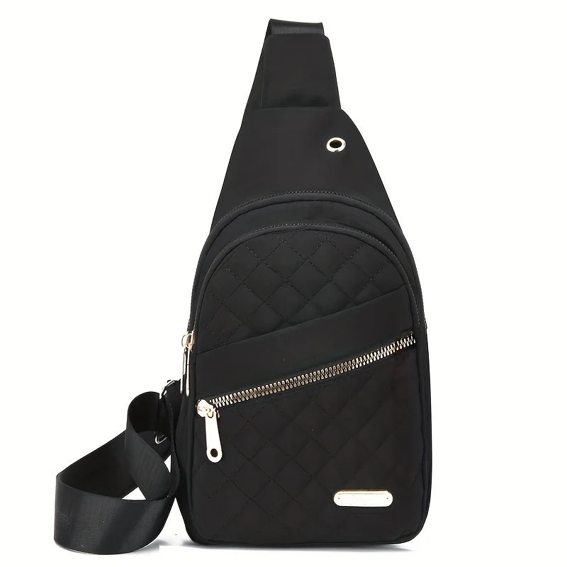 Bolsa tiracolo acolchoada
