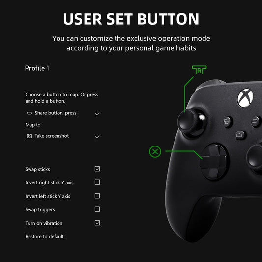 Comando sem fios Microsoft Xbox Core Volt Electric