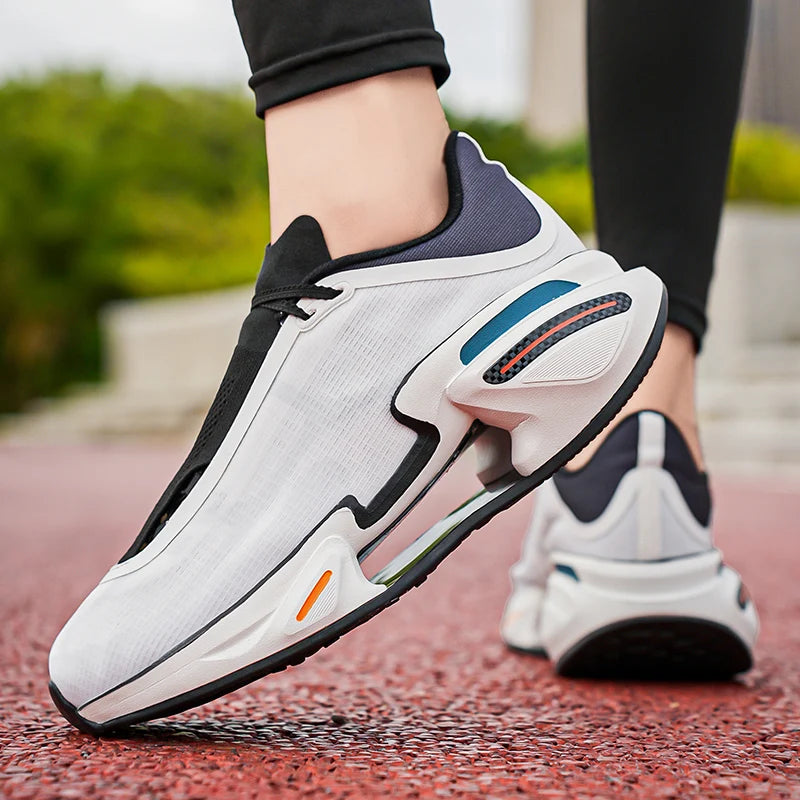 Tênis de corrida para homens e mulheres, suporte estável de placa de carbono
