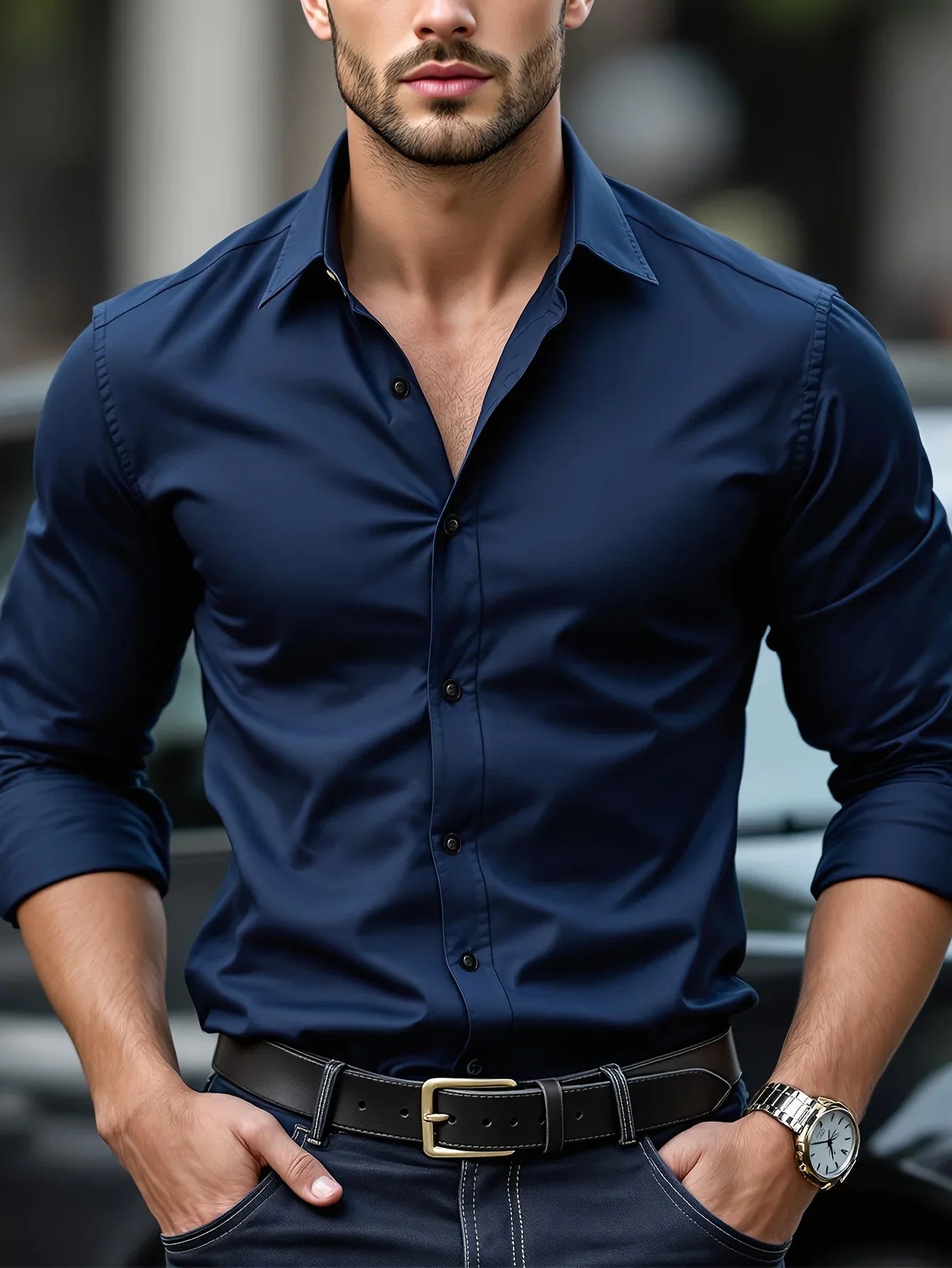 Camisas de negócios