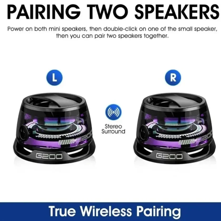 Alto-falante Portátil bluetooth 5.3 g200