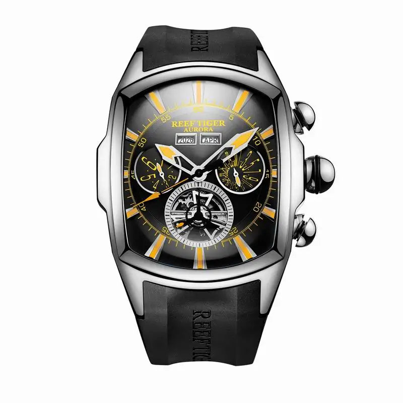 Relógios Reef Tiger Tourbillon Designer RT