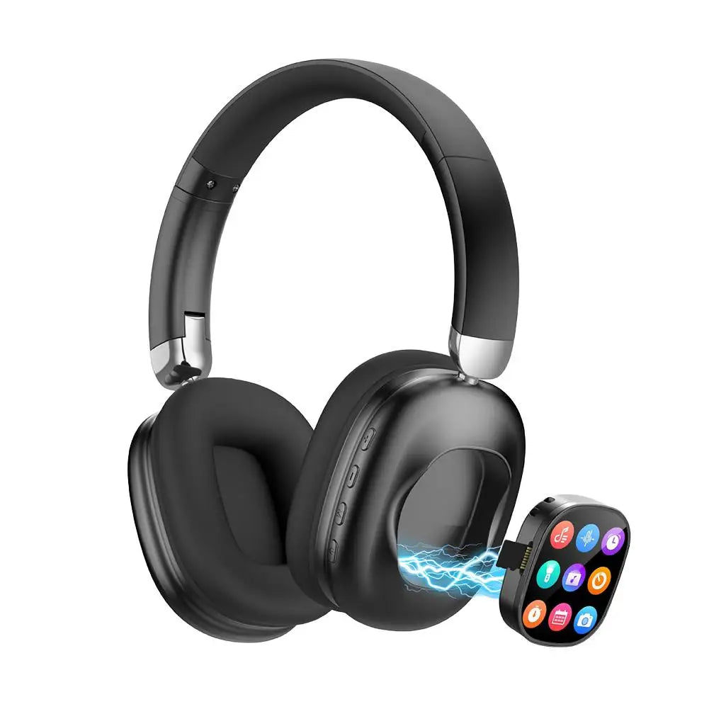 JH-ANC930Plus — Fones de Ouvido Sem Fio com Cancelamento Ativo de Ruído, Toque Magnético e Tela LED