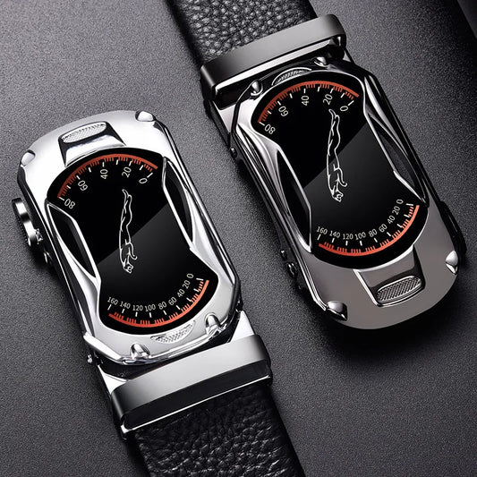 Cinto de pele design de luxo.