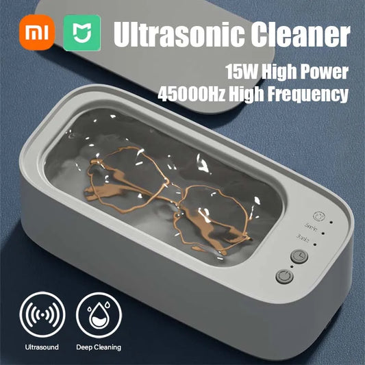 Máquina de limpeza de joias Xiaomi ultrassônica 45khz