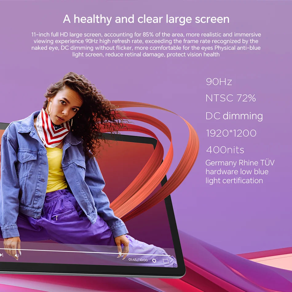Tablet Novo Lenovo Tab K10 M11