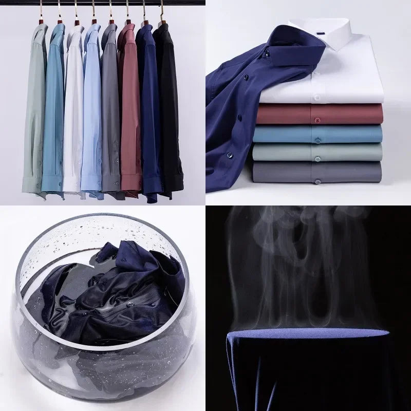 Camisas Stretch Slim Fit