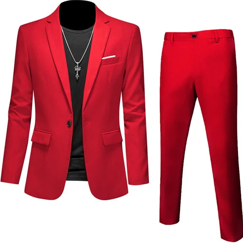 Ternos Monocromáticos Slim Fit