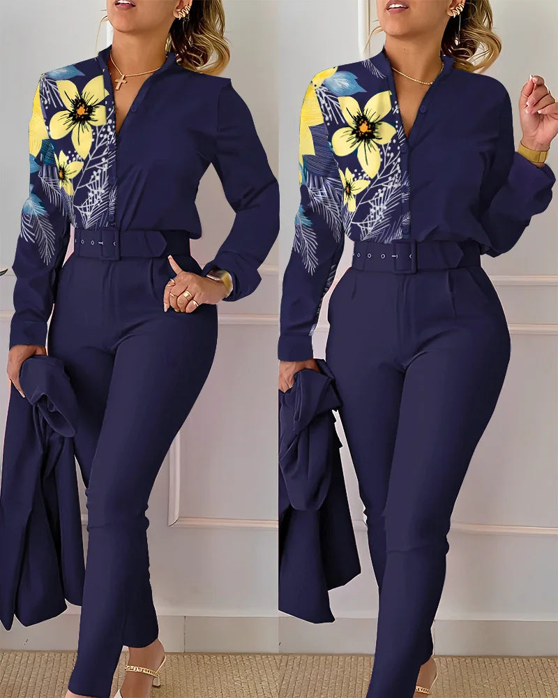 Fato elegante casual