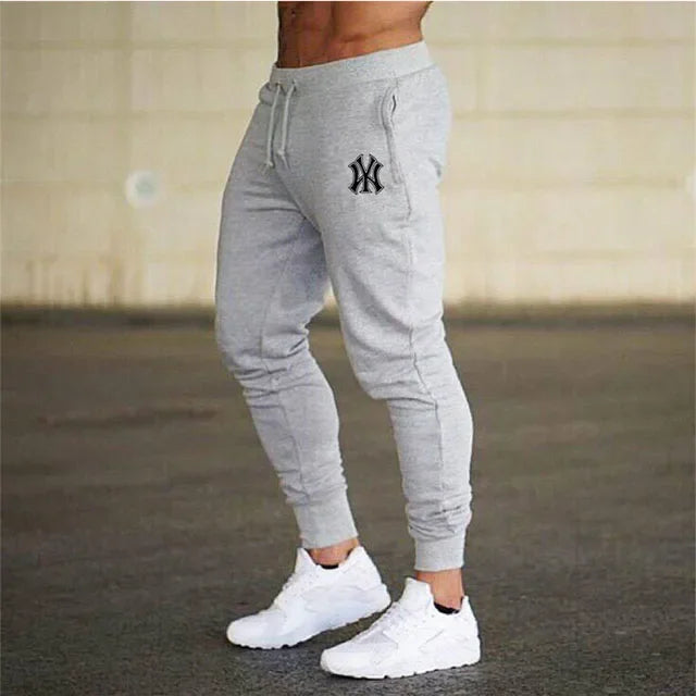 Calças casuais fitness moletom