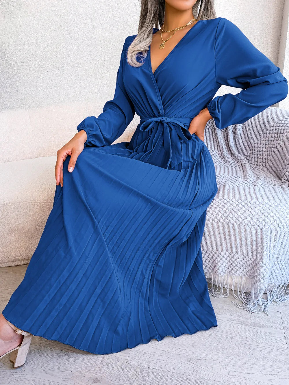 Vestido Elegante manga comprida