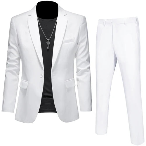 Ternos Monocromáticos Slim Fit